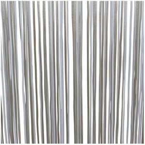 Vliegengordijn PVC Spaghetti Wit-transparant 90x220cm