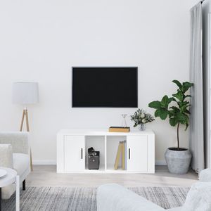 vidaXL-Tv-meubel-100x35x40-cm-bewerkt-hout-wit