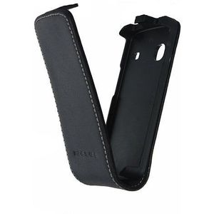 Mobilize Deluxe Leather Flip Case Samsung  Galaxy Gio S5660 Black