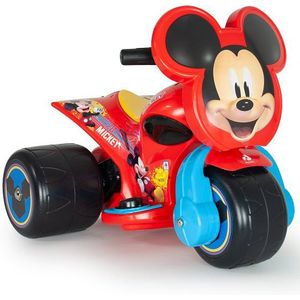 Injusa Mickey Mouse Samurai Trimoto accuvoertuig 6V rood