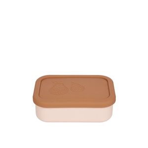OYOY Yummy Brooddoos/Lunch box met indeling S - Rose/Fudge