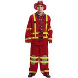Kostuums voor Volwassenen My Other Me Brandweerman (3 Onderdelen) Maat M/L