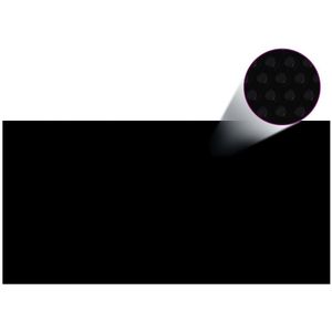 Zwembadhoes 600x300 cm PE zwart