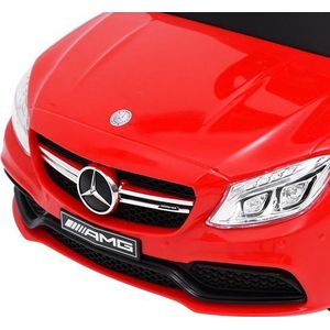 VidaXL Loopauto Mercedes Benz C63 Rood