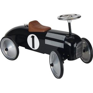 Goki Retro Loopauto Zwart