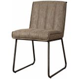 Tower living Santo sidechair - fabric Miami 002 grey (uitlopend)