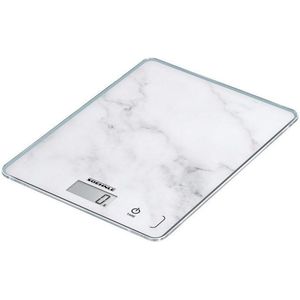 Soehnle Digitale keukenweegschaal Page Compact 300 Marble - Keukenweegschaal - Beige