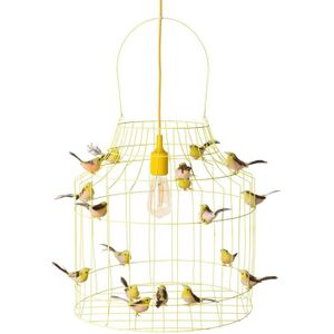 Dutch Dilight vogelkooi hanglamp gele vogeltjes
