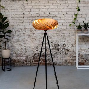 Gofurnit Vloerlamp 'Veneria' van kersenhout - 70 cm