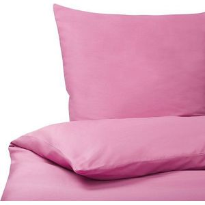 HARMONRIDGE - Beddengoed - Roze - 155 x 220 cm - Katoen