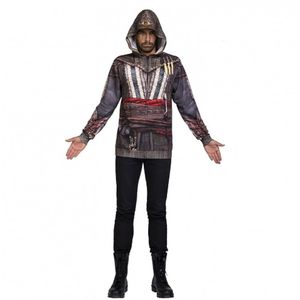 Kostuums voor Volwassenen Assassin's Creed Grijs Maat XL