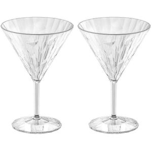 Koziol - Club No.12 - Superglas - 250ml - Martini glas - Set van 2