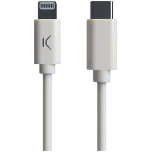 Kabel USB-C naar Lightning KSIX MFI (1 m) Wit