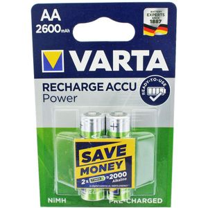 Varta Power Ready2Use Mignon NiMH-batterij AA 2300 mAh 2-pack