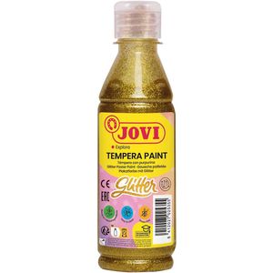 Jovi Plakkaatverf Glitter flacon van 250 ml, goud