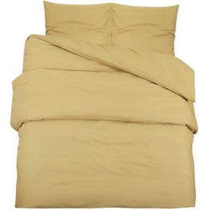 vidaXL-Dekbedovertrekset-155x220-cm-katoen-taupe