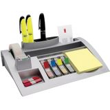 Post-it Index desk organizer, zilver, voor ft 26 x 16,5 x 5,5 cm