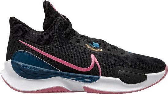 Nike - Renew Elevate 3 - Basketbalschoenen - Zwart - Mesh