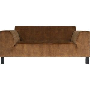 Home67 Bank Sem Cognac - 2,5 zits