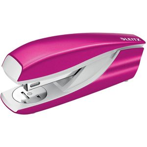 Leitz NeXXt WOW 5502 nietmachine, roze metallic, op blister