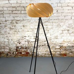 Gofurnit Vloerlamp 'Quiescenta' van eikenhout - 45 cm