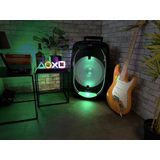 N-GEAR The Flash 1510 - Draadloze Bluetooth Speaker - Karaoke Set - 2 Microfoons - Discoverlichting