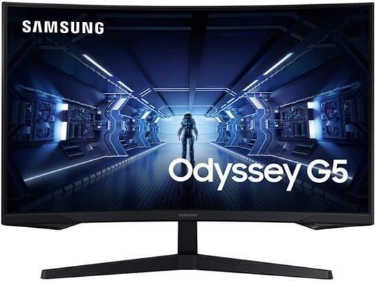 Samsung C32G54TQWR computer monitor 81,3 cm (32") 2560 x 1440 Pixels Quad HD LED Zwart
