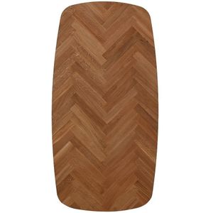 HSM Collection HSM Collection-Danish Tafelblad Fishbone-200x100x4-Naturel-Eiken