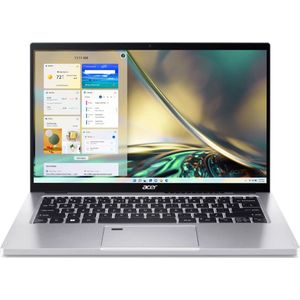 Acer Spin 3 SP314-55N-59RD Hybride (2-in-1) 35,6 cm (14") Touchscreen Full HD Intel® Core™ i5 i5-1235U 16 GB LPDDR4x-SDRAM 512 GB SSD Wi-Fi 6 (802.11ax) Windows 11 Home Zilver