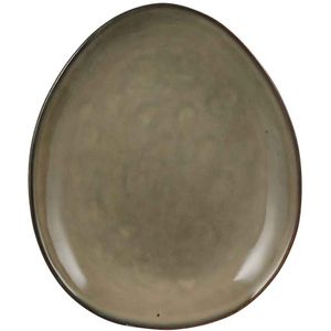 Mica Decorations tabo bord ovaal creme maat in cm: 22 x 18