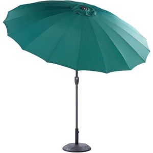 Beliani BAIA - Parasol - Groen - 270 cm - Polyester