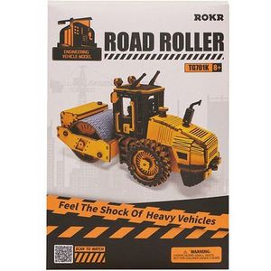 Robotime Houten Puzzel 3D Road Roller Robotime 16,5x7x10cm
