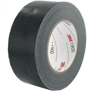 3M duct tape 1900, ft 50 mm x 50 m, zwart