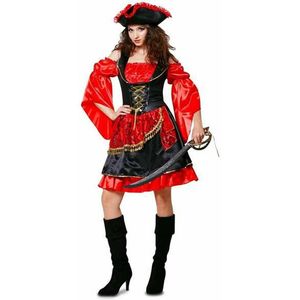 Kostuums voor Volwassenen My Other Me Descarada Piraat Rood Maat M