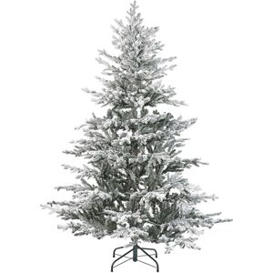 Beliani BRISCO - Kerstboom verlicht - Wit - 180 cm - Synthetisch materiaal