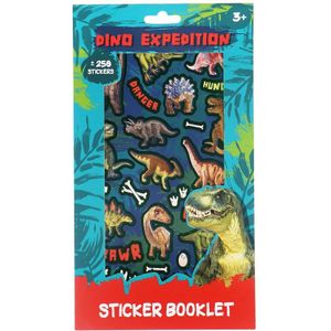 Stickerboekje Jurassic Dino met 250 Stickers