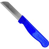 Solingen Schilmesje Robuust Handvat - RVS Glad - 16 cm met "Blade Cover" - Blauw Glitter