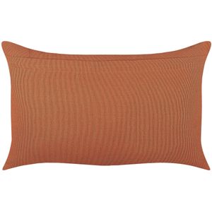 ORLAYA - Sierkussen - Oranje - 55 x 35 cm - Katoen