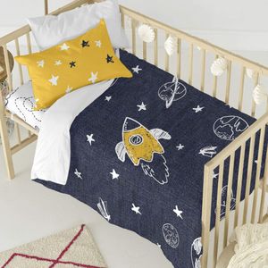 Happy Friday Duvet cover set 2 pieces Starspace 115x145 cm (Cot bed) Multicolor