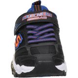 Skechers - Skech-Air Waves - Jongens Sneakers - Black/Blue/Orange - Mesh