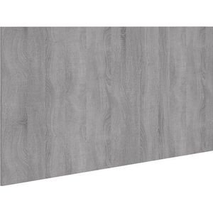 VidaXL Hoofdbord 160x1,5x80 cm - Bewerkt Hout - Grijs Sonoma Eikenkleurig