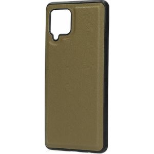 Casetastic Saffiano Backcover Samsung Galaxy A42 (2020) Green