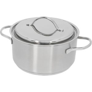Demeyere Resto 3 20 cm Kookpan - Duurzaam RVS - Snelle warmteverdeling - Geschikt voor alle kookplaten