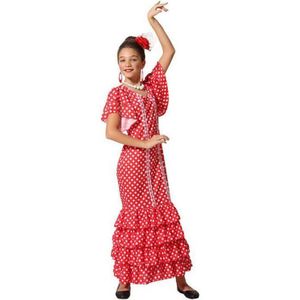 Kostuums voor Kinderen Flamenco danser Maat 10-12 Jaar