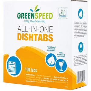 Greenspeed All-In-One vaatwastabletten 3 in 1 werking, 100 stuks, 1.8 kg