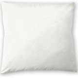 Cinderella - Kussenslopen met Rits - Flanel - 80x80 cm - Ivoor - 2 Stuks