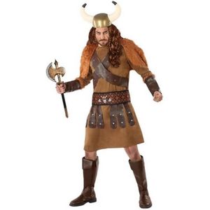 Kostuums voor Volwassenen 113985 Bruin (3 pcs) Viking Man Maat XS/S