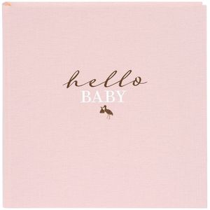 Goldbuch - Fotoalbum Hello Baby - Roze Fotoalbum Hello Baby - Roze