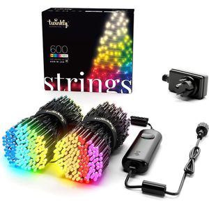 Twinkly Strings RGBW 600 lamps [Black & Green]