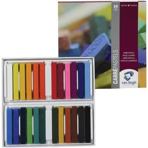 Van Gogh droge pastels, doos met 24 pastels